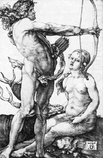 Apollo and Diana, Albrecht Durer